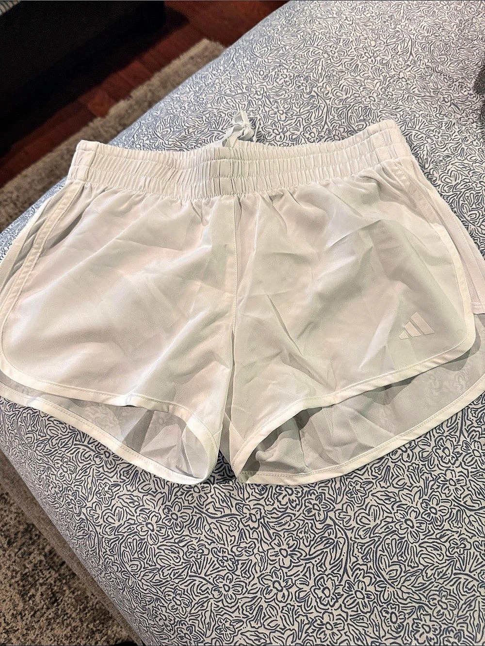adidas AEROREADY Running Shorts Athletic Shorts White Small